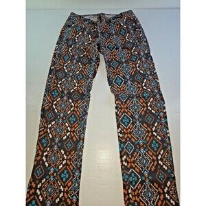 Celebrity Pink Jeans Size 5 Blue Southwestern Pants Slacks Womens